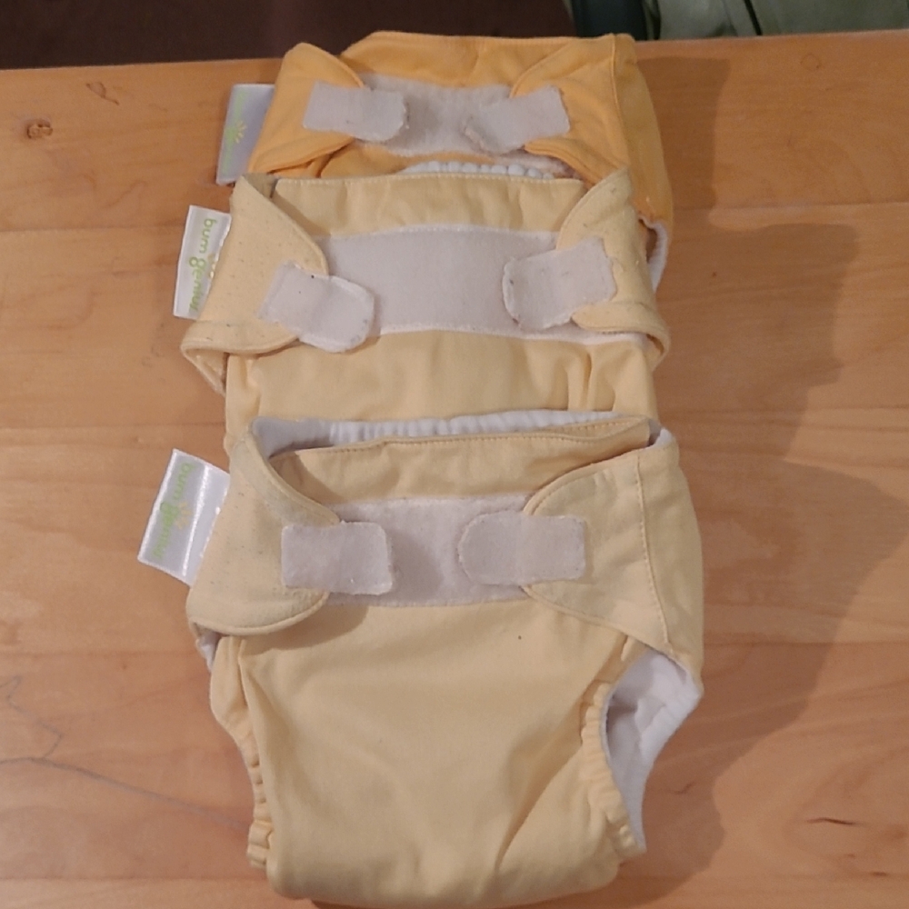 BumGenius Yellow Diaper Covers